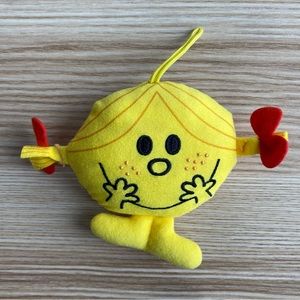 ☀️Little Miss Sunshine Hanging Plush Mr. Men Little Miss Happy Meal Toy McDs